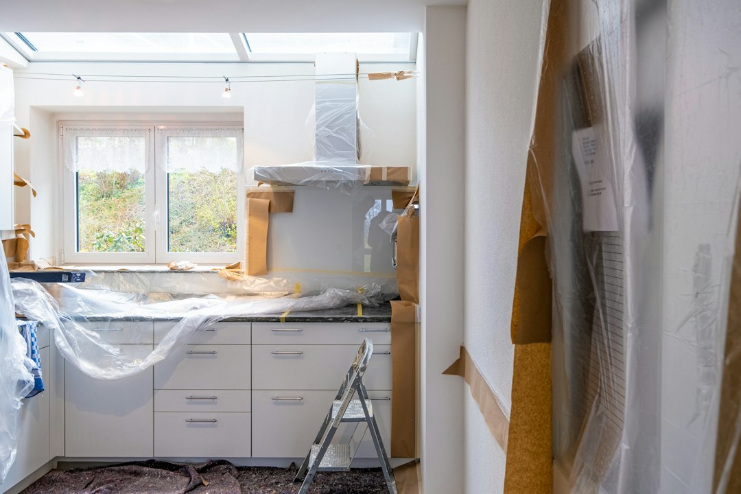 Projects residential renovation work in a home
